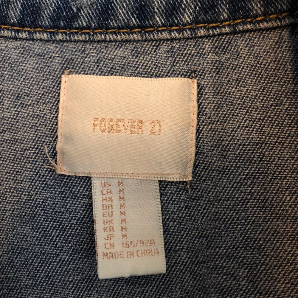 Distressed Jean Jacket - Picture 4 of 4